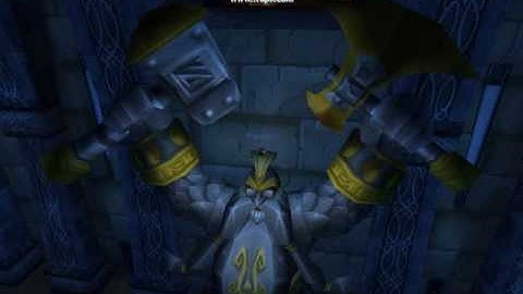 Getting on top of the huge Bronzebeared Statue in the Gates of Ironforge EXPLOIT **NEW PATCH**