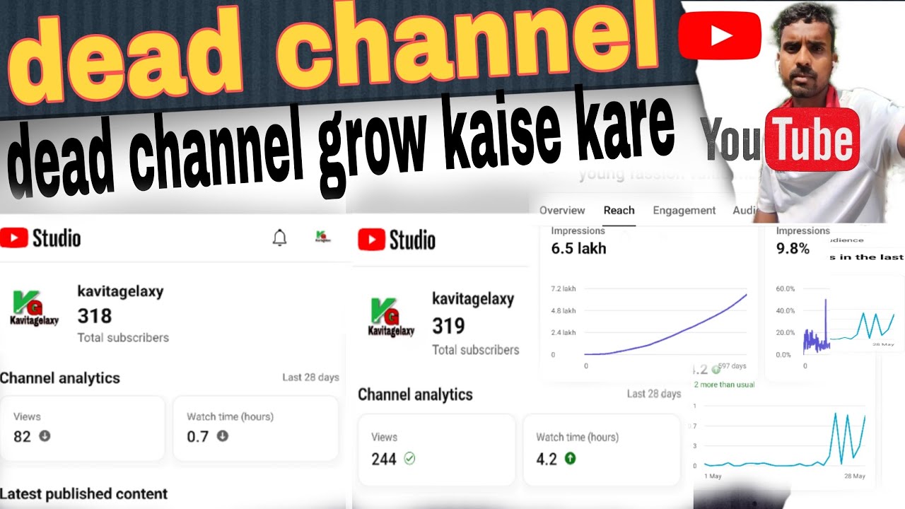 dead channel grow kaise kare | dead channel grow | dead channel | dead ...