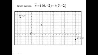 Grade 12 Calculus and Vectors: Vector Equations of Lines