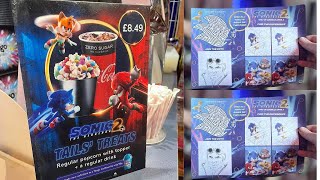 Sonic Movie 2 ODEON Cinema Activity Sheet in UK