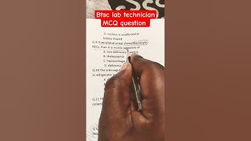 BTSC lab technician MCQ question #aiims #icmr #kgmu #dmlt #bmlt #lab technician #lab technologist