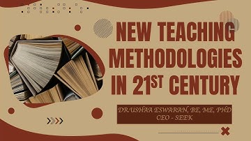 NEW TEACHING METHODOLOGIES-NEP 2020 -DR.USHAA ESWARAN