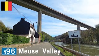Belgium: N96 Givet - Dinant (Meuse Valley tour)