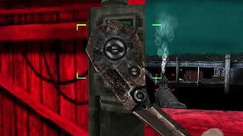 TWINE (PS1) - Prototype - How not to end a mission (480p)