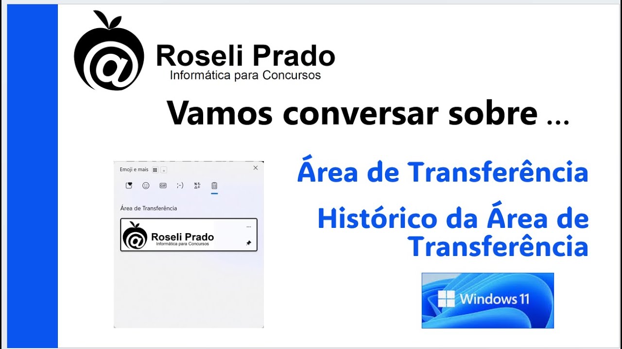 Histórico da Área de Transferência - MS Windows 11