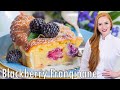 Blackberry Lemon Frangipane Tart Recipe - Delicate Almond Tart with Fruit!!