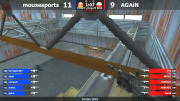 ESWC 3 place match : AGAiN vs. mouz @ nuke