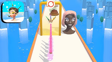 MAKEUP BRUSH ALL LEVELS GAMEPLAY ANDROID,IOS (LEVELS 6-7)