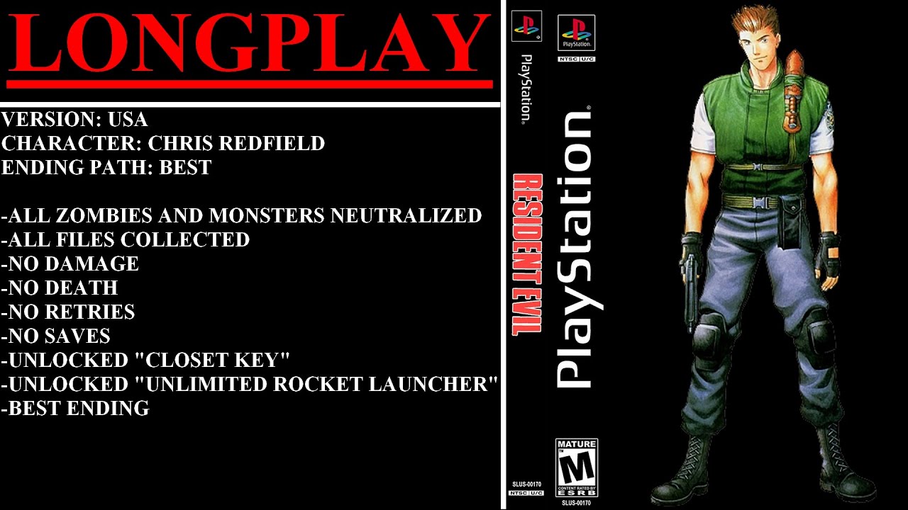 resident evil revelations เนื้อเรื่อง  Update New  Resident Evil (PlayStation) - (Longplay - Chris Redfield | Best Ending Path)