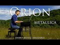Metallica  orion  advanced piano cover arr yannick streibert