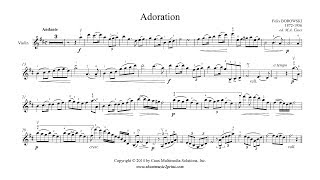 Borowski : Adoration chords