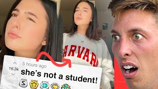 My girlfriend lied about what school she went to…I want to break up! - REACTION