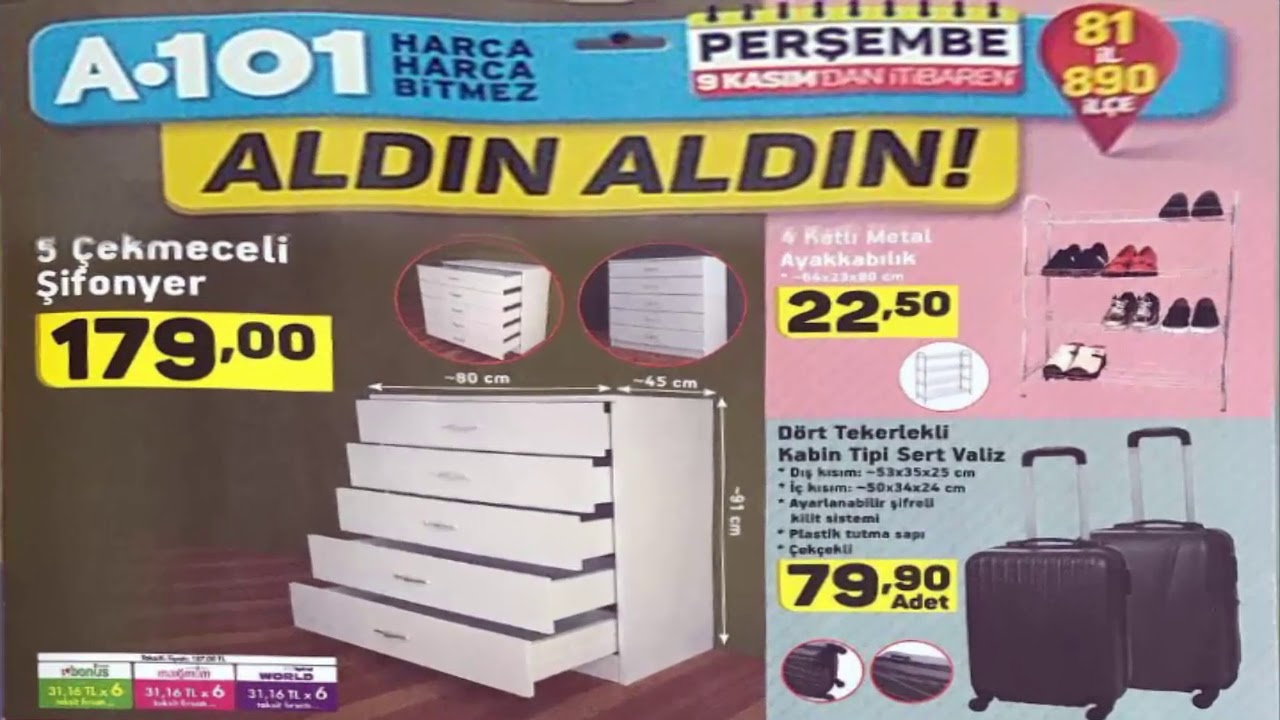 A101 9 Kasım Kataloğu – 1 A101 9 Kasım Kataloğu – 1