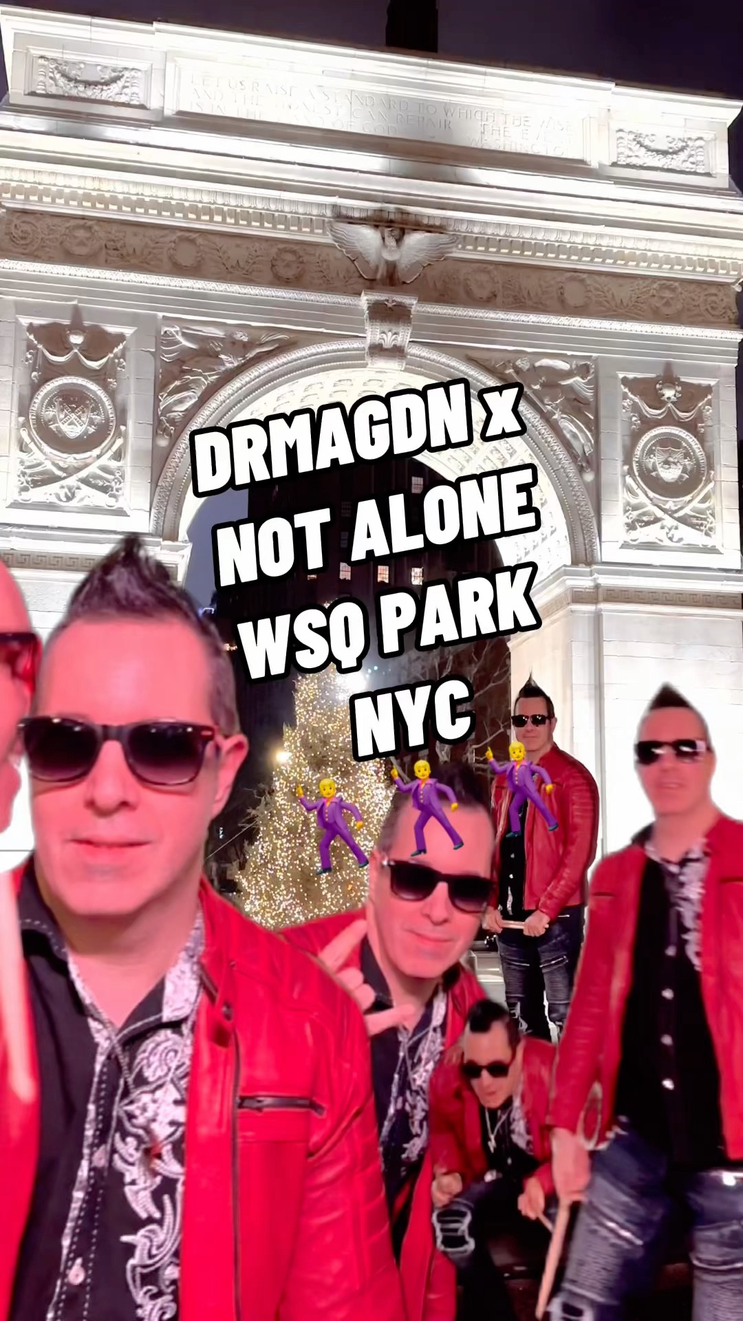DRMAGDN x Not Alone - Washington Square Park NY #WestVillage #NewYork #NYC #Short #Shorts