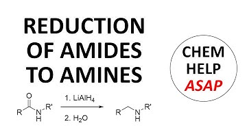 amide reduction & amine synthesis