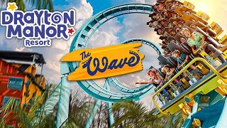 Drayton Manor NEW For 2024! The Wave - Reimagined Shockwave With Lapbars!