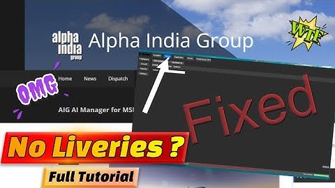 Msfs2020 *Aig Live Traffic Addon*Aig update servers CAN