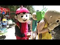 MY FRIENDS WEARING COSPLAYS UPIN, BOBOIBOY, ADU DU & IPIN | TAYO THE LITTLE BUS