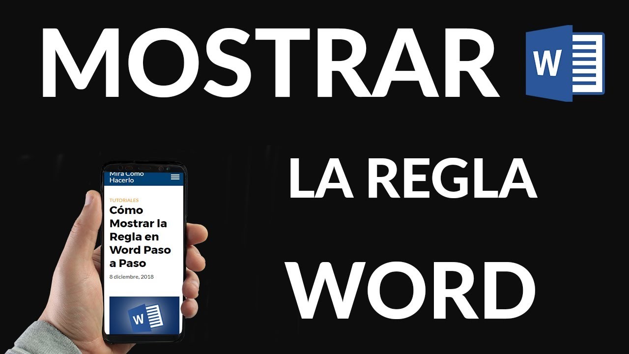 como sacar la regla de margenes en word