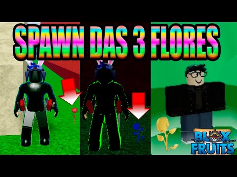 Blox Fruits: Guia Definitivo para Encontrar as Flores Blue, Red e