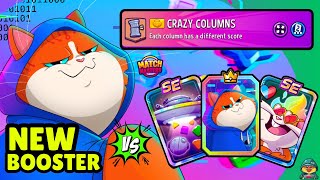 NEW LEGENDARY BOOSTER MIXY MEOW CAN'T BE STOPPED | Match Masters Premium Crazy Columns