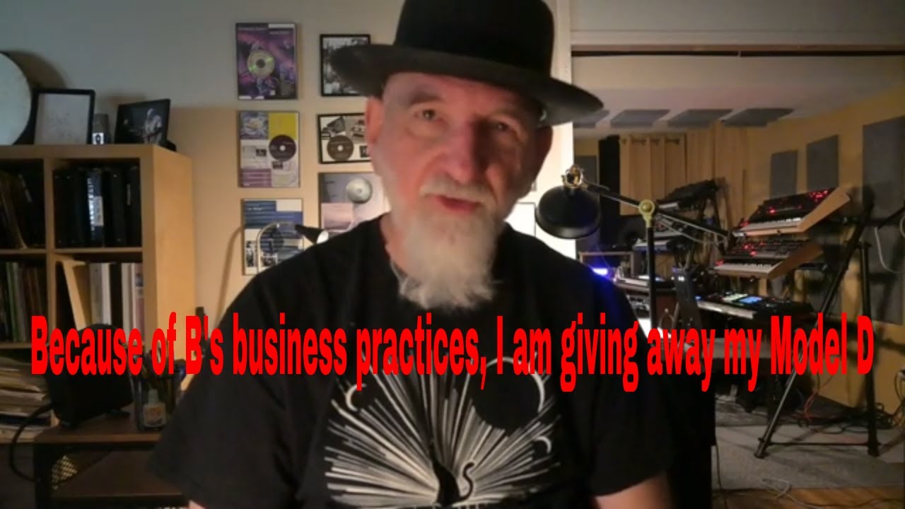 I want to give away my Behringer Model D!