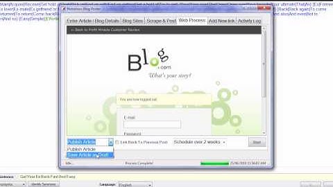 Drip Feed Backlinks - Backlink Building Software