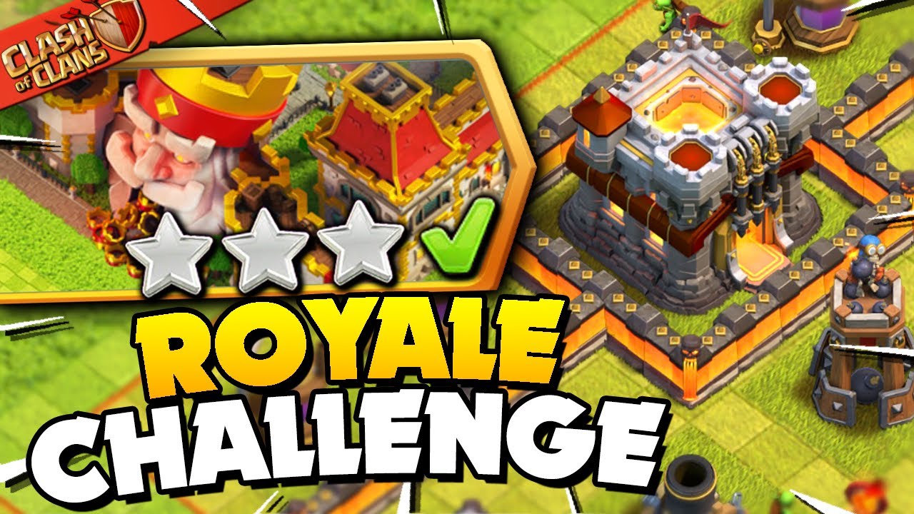 صورة فيديو : Easily 3 Star Royale Challenge (Clash of Clans)