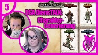 DSA Talk Folge 5: Charakter-Generierungs-Chaos – mit Nessie und Eevie