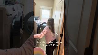 Naptime Motivation 1:30pm-2:45pm 😀#momlife #sahm