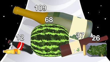 CRAZY BOTTLE JUMP - Level Up Bottle (AMSR Gameplay)