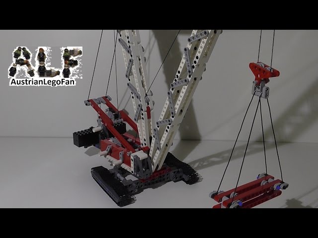 Lego Technic 8288 Crawler Crane / Raupenkran - Lego Speed Build Review -  YouTube
