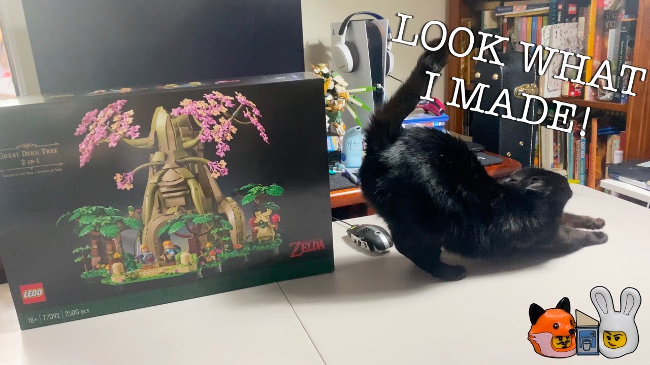 LEGO 77092 ZELDA The Great Deku Tree 2-in-1 Set Review - YouTube