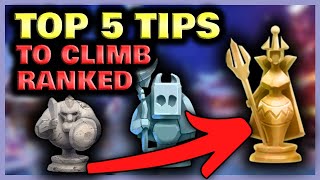 Top 5 Tips to INSTANTLY Climb in Auto Chess!