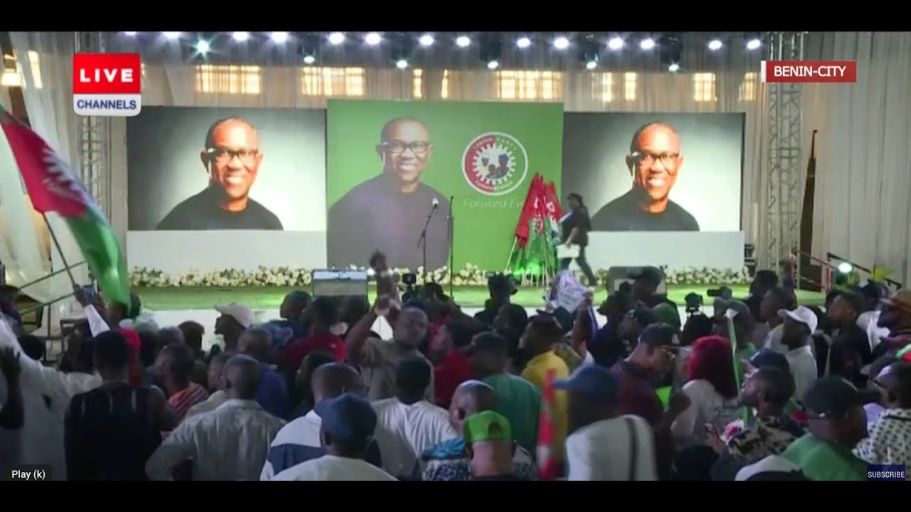 Edo State Labour Party Mega Rally for LG Election