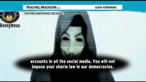 Anonymous threatens terrorist web sites over Paris attacks