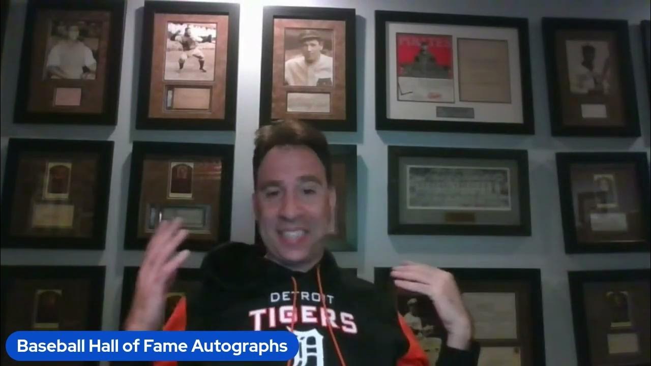 Baseball Hall of Fame Announcement Reaction and Autographs to veterans committee selections Baseball Hall of Fame Announcement Reaction and Autographs to veterans committee selections