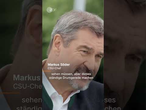 Söder: "Es interessiert mich Null im Moment, was die AfD macht | #Short #Shorts #Sommerinterview
