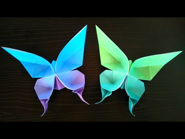 Paper Butterfly, How to make Origami Butterflies, Artificial Butterfly