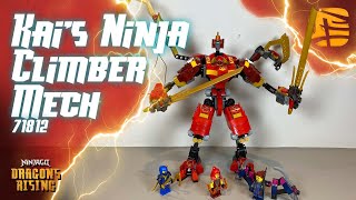 LEGO Ninjago 71812 Kai’s Ninja Climber Mech  | EARLY Overview