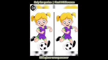 Find 3 Difference #brain #challenge #brainteaser #puzzleart #wittypuzzle