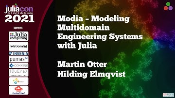Modia – Modeling Multidomain Engineering Systems with Julia | Andrea Neumayr et al | JuliaCon2021