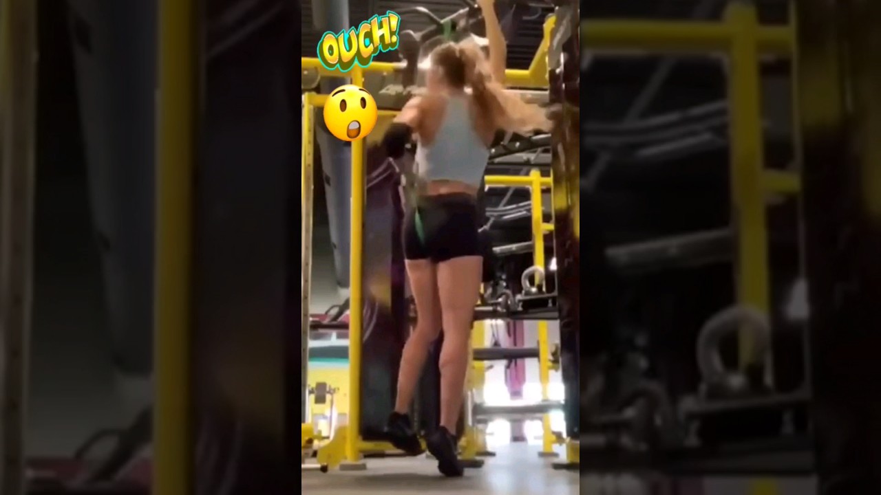 LOUDEST BAND SLAP#sexygymfails #gymgirlfails #gymfails #fails #gymlife #girlswholift #fail #gymgirl