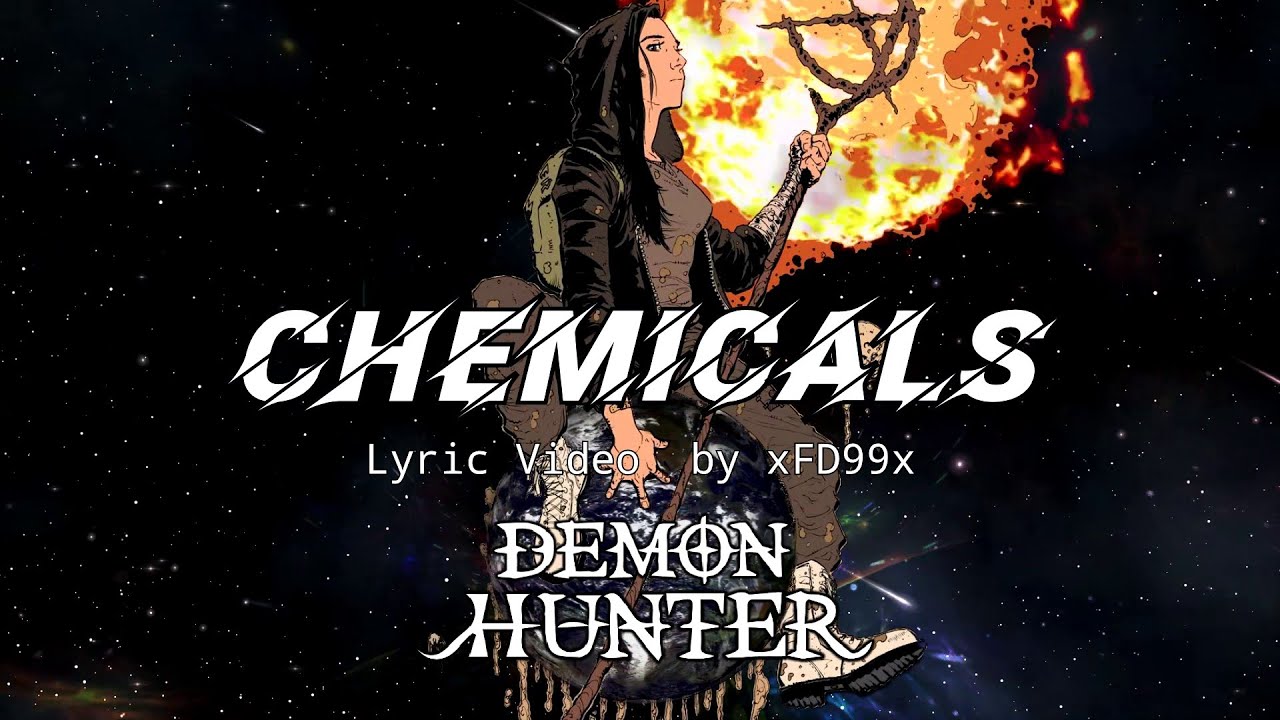 Demon hunter chemicals lyric video youtube