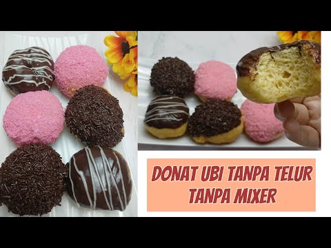 Resep Donat Ubi Kuning Tanpa Telur