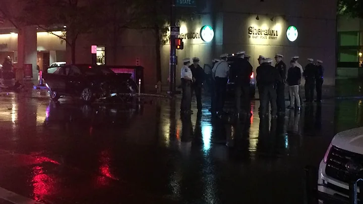 Officer injured when Columbus Police cruiser involved in downtown crash