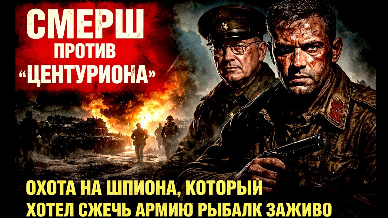 СМЕРШ ПРОТИВ «ЦЕНТУРИОНА»: ОХОТА НА ШПИОНА, КОТОРЫЙ ХОТЕЛ СЖЕЧЬ АРМИЮ РЫБАЛКО