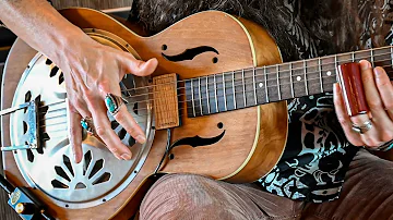 REAL BLUES • Toe-Tappin' Acoustic Resonator Guitar • "Get Me Like Ya Got Me (Before You Forgot Me)"