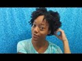 How to trim natural hair no straightening  twistout
