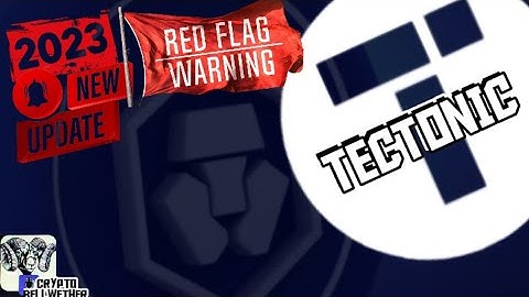 Tectonic TONIC DeFi on Cronos (CRO) Crypto -Update & REVIEW 90% GOOD!